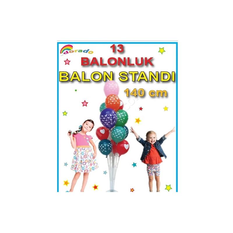 140 Cm Balon Standı - 13 Çubuklu