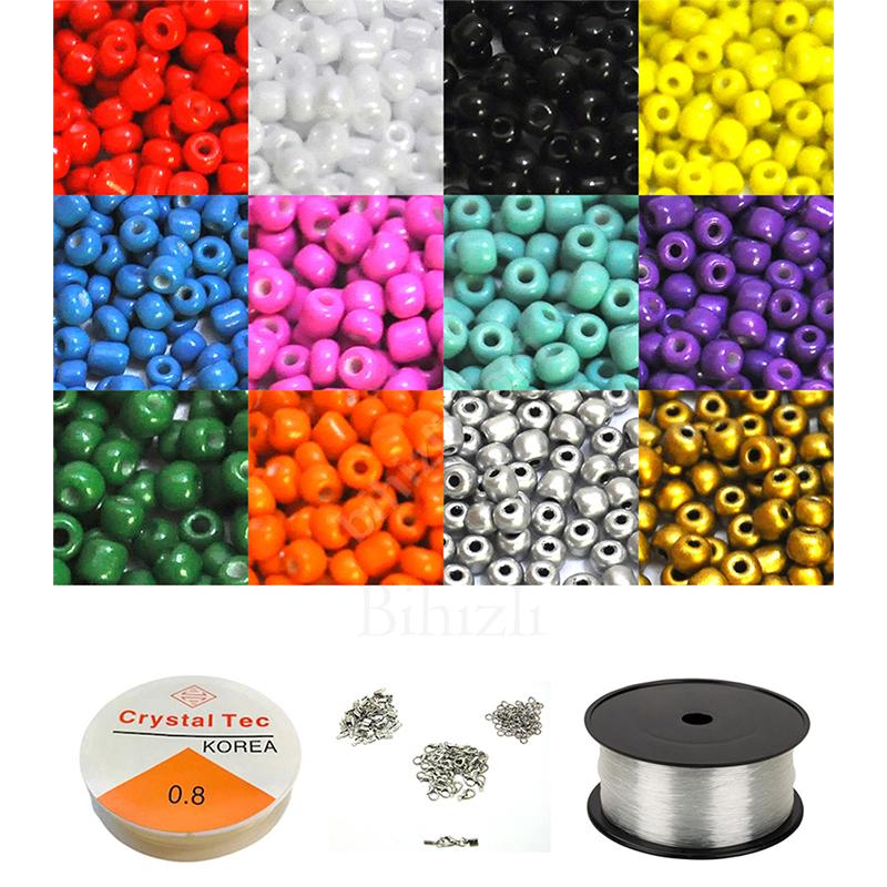 4 Mm Cam Kum Boncuk Set ( 15 Parça )