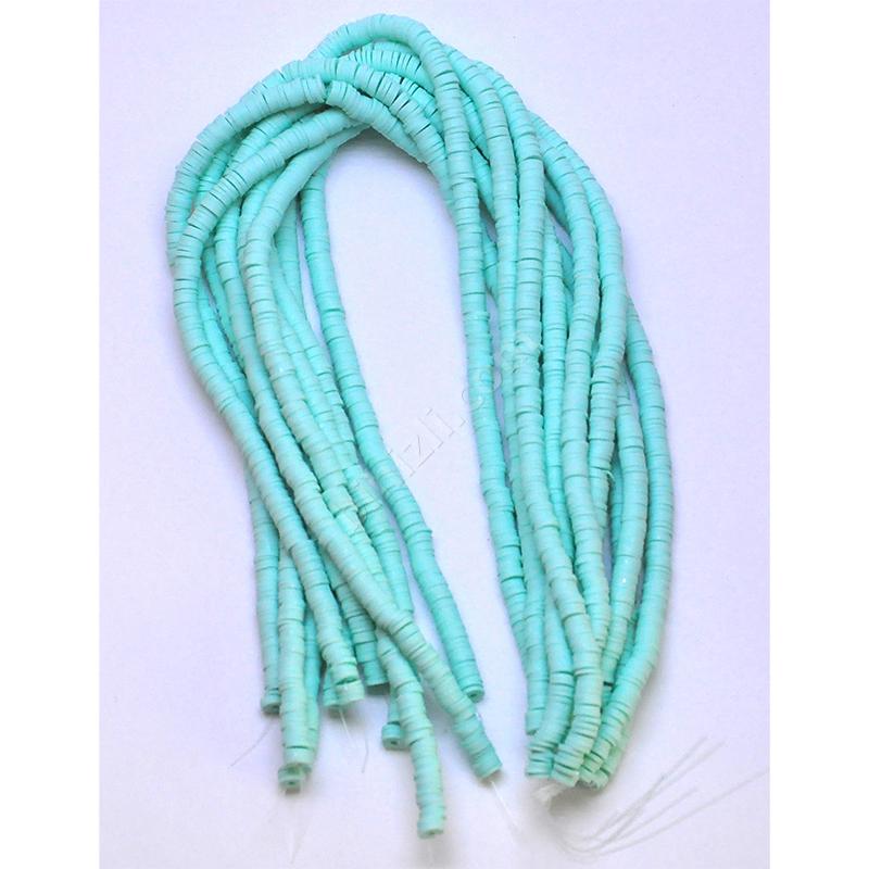 Mint Yeşili Fimo Boncuk ( 6 Mm )