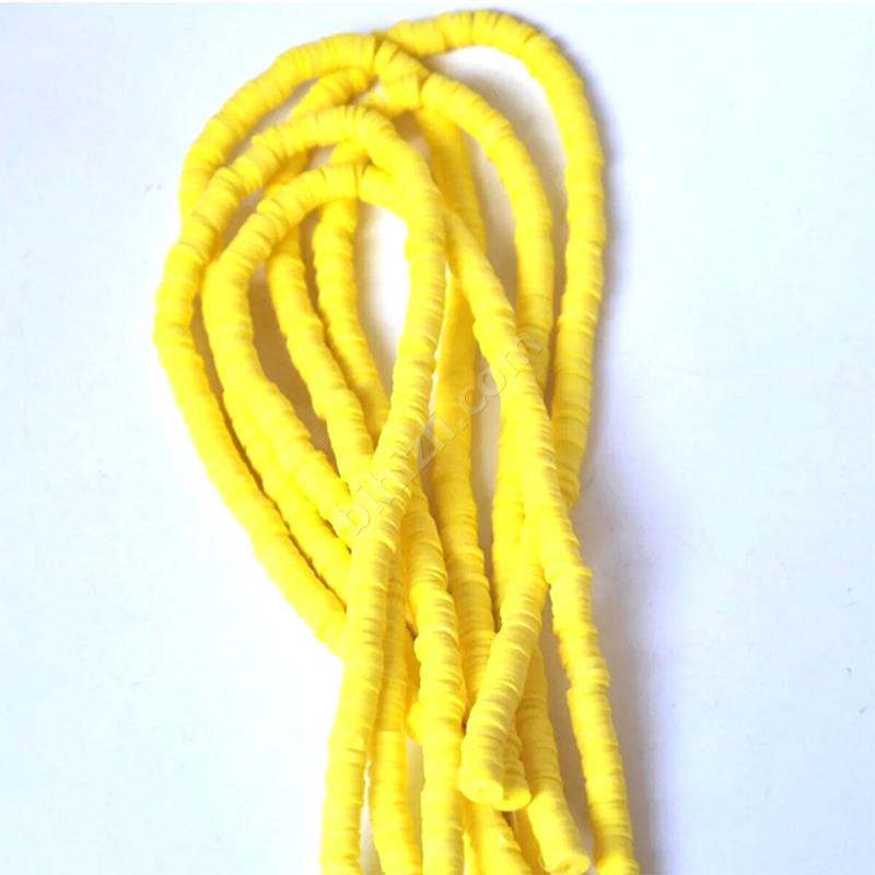 Fimo Boncuk 6mm Sarı Renk