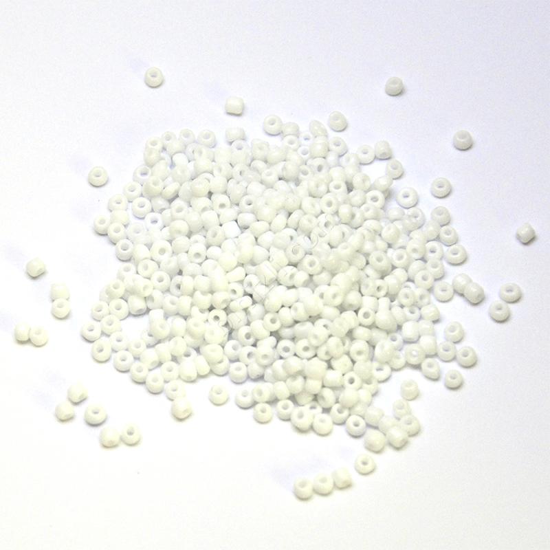 3 Mm 0.8 Cam Kum Boncuk 20 Gram ( Beyaz )
