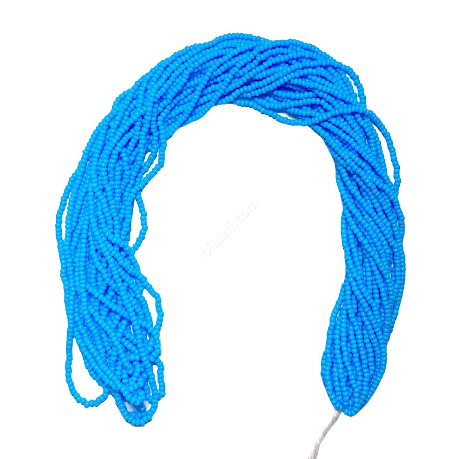 11/0 cam kum boncuk çek boncuğu (mavi)