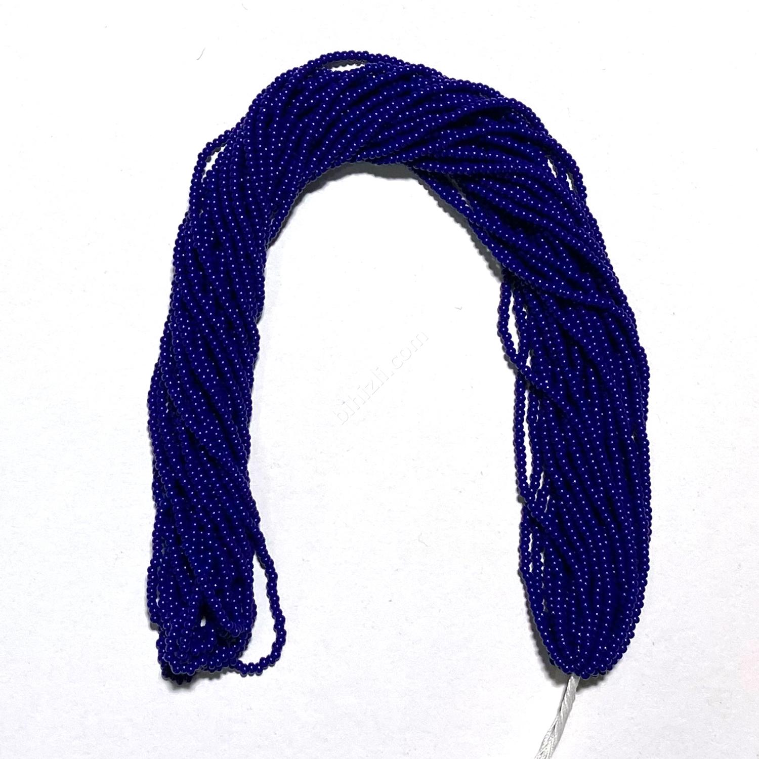 11/0 cam kum boncuk çek boncuğu (lacivert)