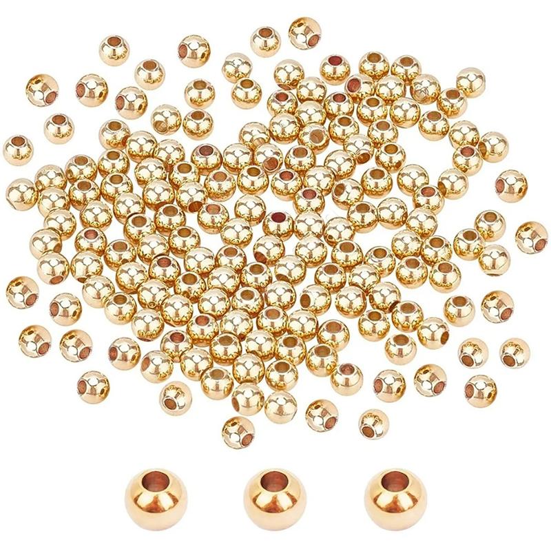 3 mm Altın Kaplama Desensiz Yuvarlak Metal 5 Gram 
