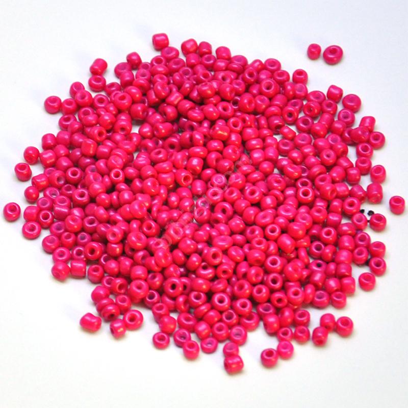 3 Mm 0.8 Cam Kum Boncuk 20 Gram ( Fuşya )
