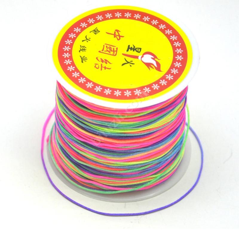 Paraşüt Ipi 1 Adet Bobin ( 95 Metre ) Gökkuşağı Renk 0.8 mm