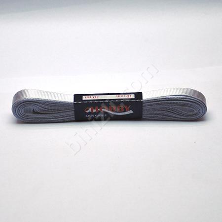 1 CM GROGREN KURDELE GÜMÜŞ