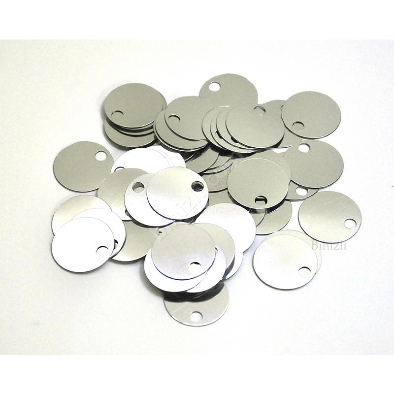 Çanta Pulu - Patik Pulu ( 10 Gram ) 20 Mm Gümüş Renk