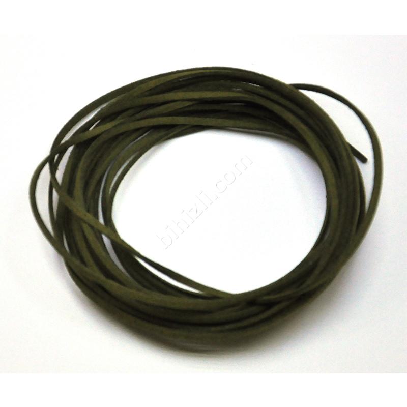 Süet Ip Haki Rengi ( 5 Metre ) Çap: 3x1,5 Mm