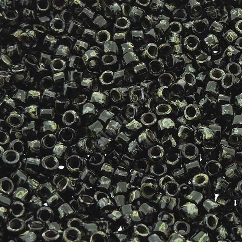 11/0 Kesim Kırçıllı Siyah Miyuki Boncuk 2 Gram kırçıllı