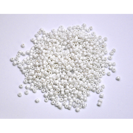 3 mm  ( 0.8 )  Cam Kum Boncuk ( 100 Gram )  Krem Renk
