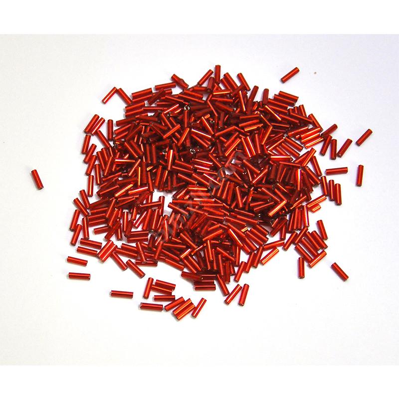 Cam Boru Boncuk 20 Gram ( Kırmızı Renk )