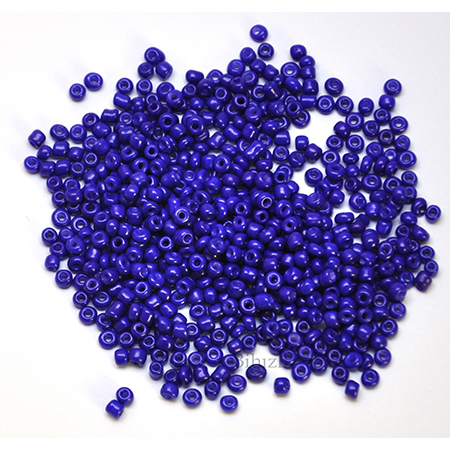 3 mm  ( 0.8 )  Cam Kum Boncuk ( 100 Gram )  Lacivert Renk