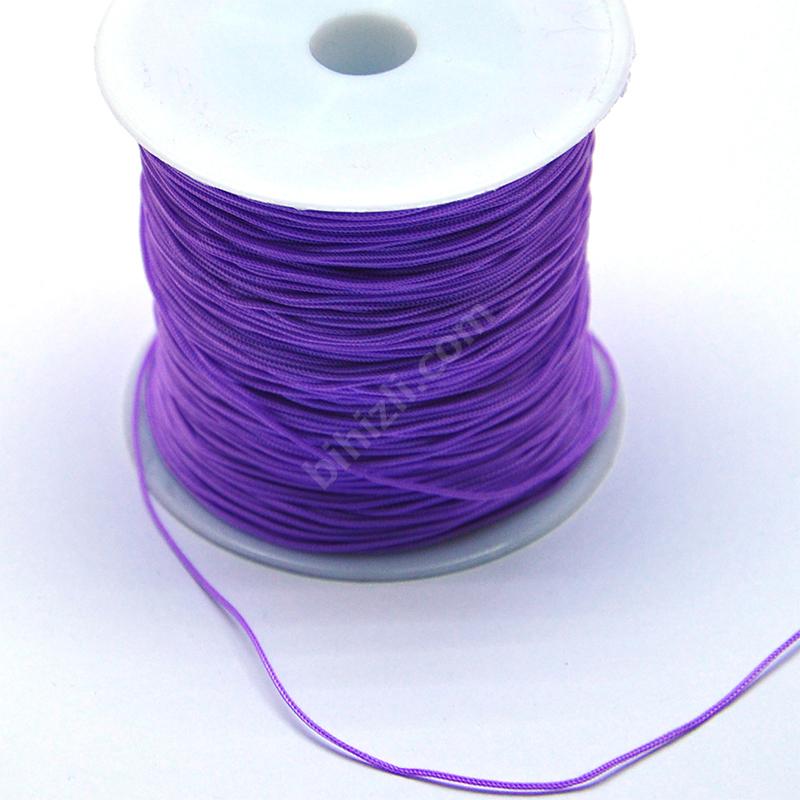 Paraşüt Ipi 1 Adet Bobin ( 95 Metre ) Lila Renk 0.8 mm