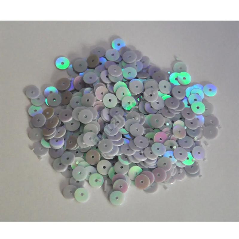 Süsleme Pulu 6 Mm ( Ortadan Delikli ) 10 Gram Lila Renk