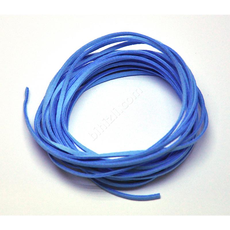 Süet Ip Mavi ( 5 Metre ) Çap: 3x1,5 Mm