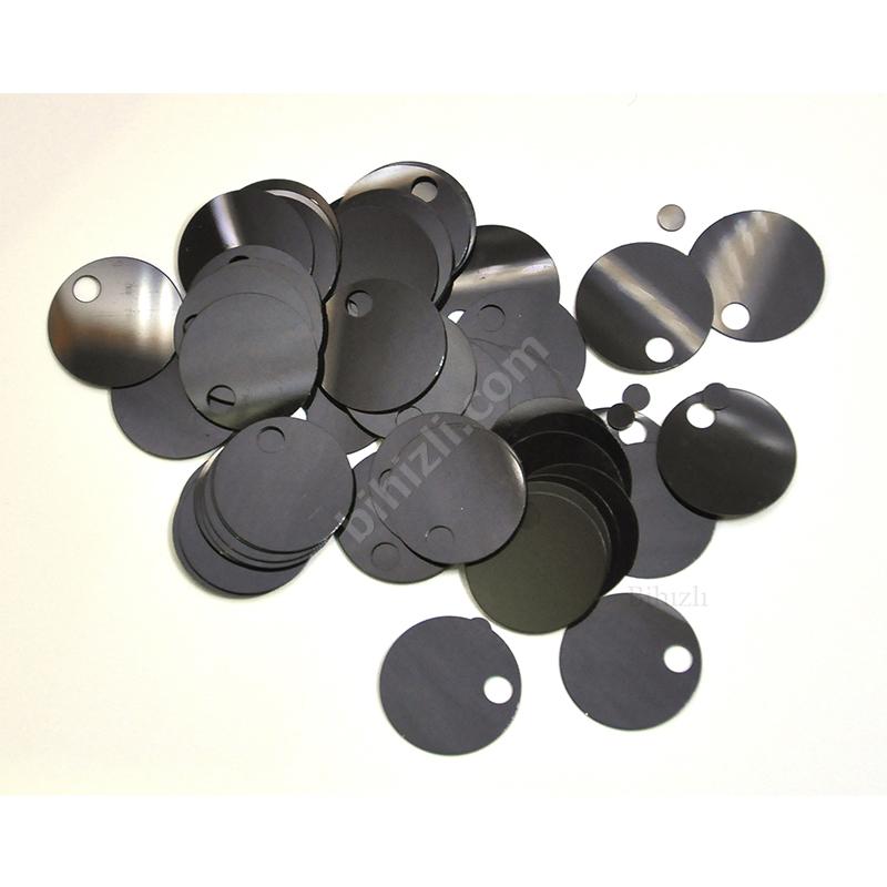 Çanta Pulu - Patik Pulu ( 10 Gram ) 20 Mm Siyah Renk